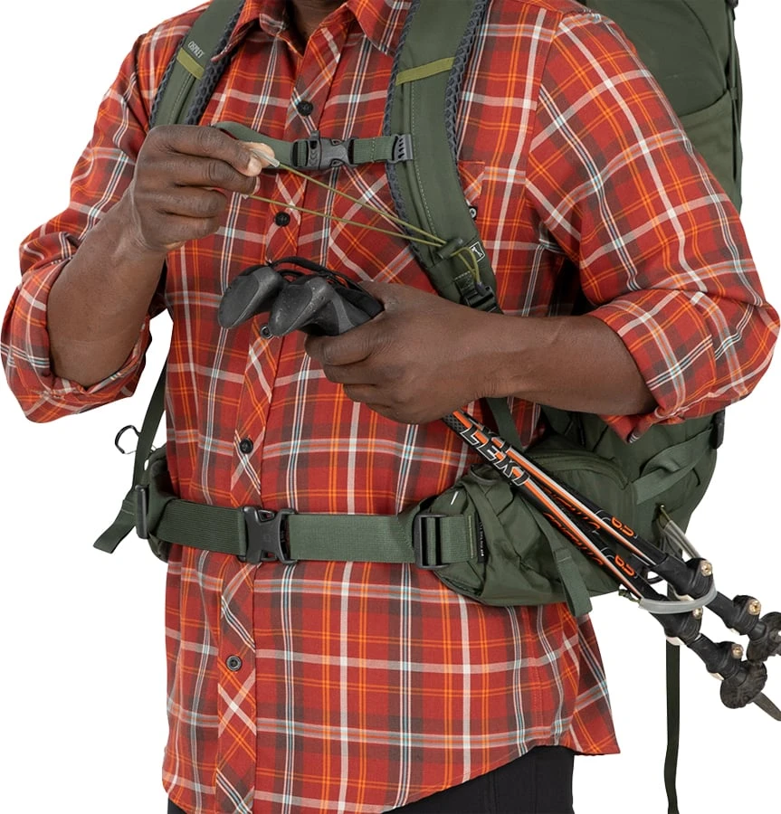 Osprey Kestrel 58 Adventure Trekking Pack 11 Osprey Kestrel 58 Adventure Trekking Pack - Image 9