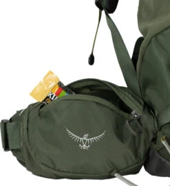 Osprey Kestrel 58 Adventure Trekking Pack 38 Osprey Kestrel 58 Adventure Trekking Pack -Outdoor Essentials Shop 0038 Kestrel 58L S23 Detail5 BonsaiGreen 10004756 10004757copy