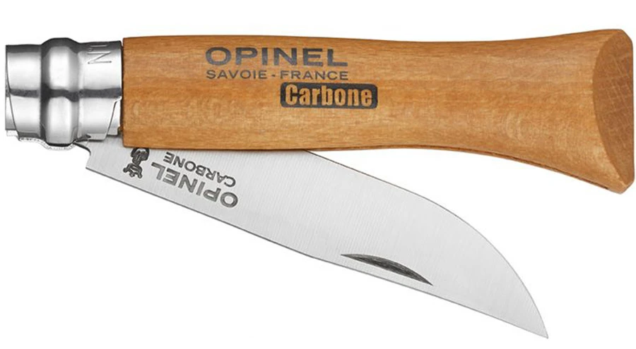 Opinel No.6 Carbon Compact Folding Pocket Knife 5 Opinel No.6 Carbon Compact Folding Pocket Knife - Image 3