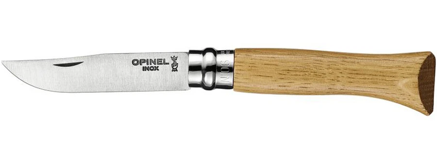 Opinel No.6 Oak Classic Original Folding Pocket Knife 4 Opinel No.6 Oak Classic Original Folding Pocket Knife - Image 2