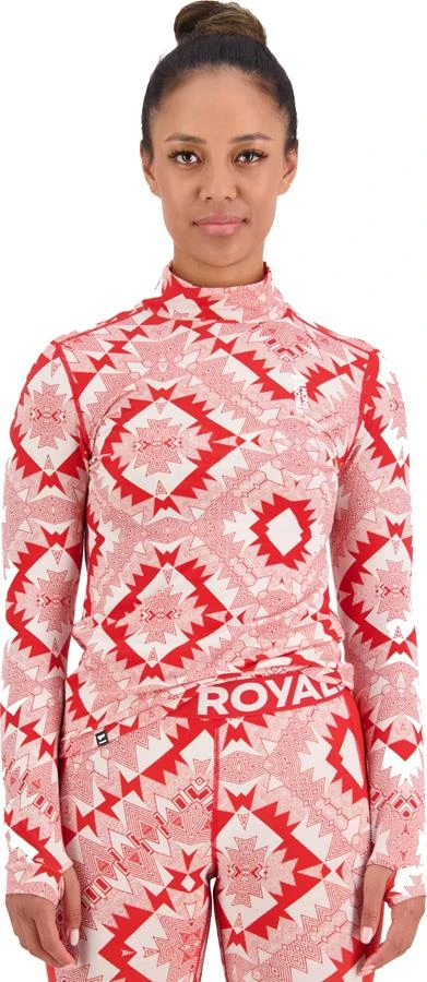 Mons Royale Cascade Merino Flex 200 Mock Neck LS Women's Top 9 Mons Royale Cascade Merino Flex 200 Mock Neck LS Women's Top - Image 7