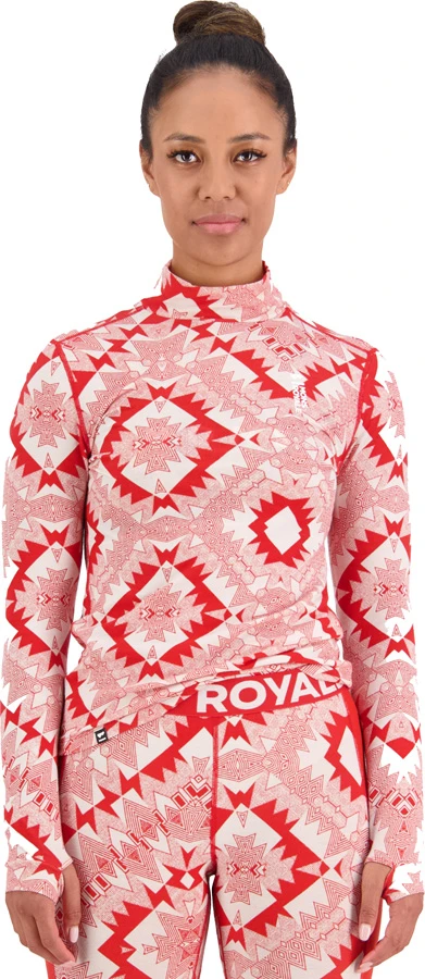 Mons Royale Cascade Merino Flex 200 Mock Neck LS Women's Top 3 Mons Royale Cascade Merino Flex 200 Mock Neck LS Women's Top