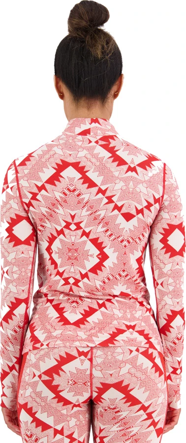 Mons Royale Cascade Merino Flex 200 Mock Neck LS Women's Top 4 Mons Royale Cascade Merino Flex 200 Mock Neck LS Women's Top - Image 2