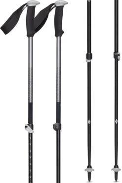 Black Diamond Trail Sport Trek Adjustable Trekking Poles -Outdoor Essentials Shop 112549 1007 TRAILSPORT GRANITE 02 splitcopy