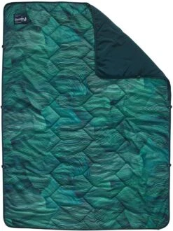 Thermarest Stellar Blanket Insulated Camping Blanket -Outdoor Essentials Shop 11426 thermarest stellar greenwave open 1