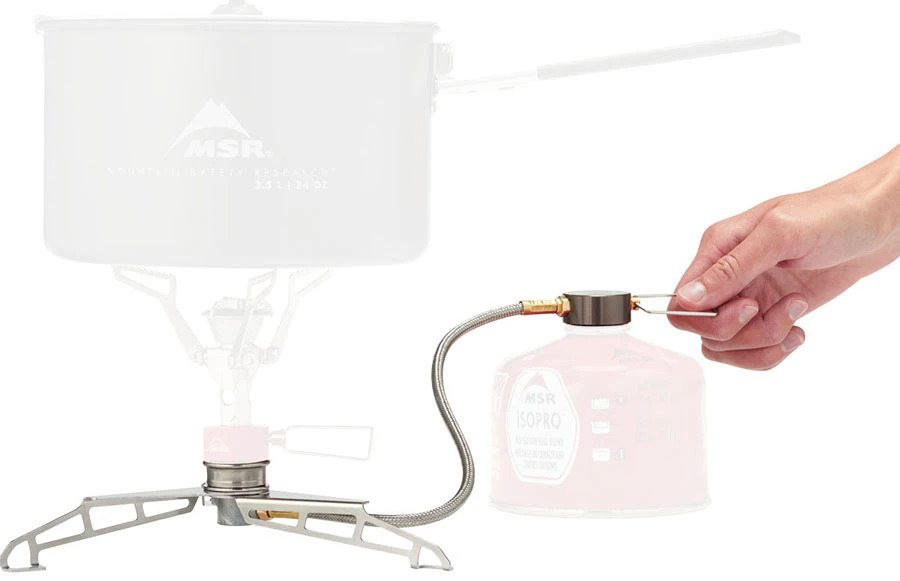 MSR LowDown Remote Stove Adapter Canister Stove Accessory 6 MSR LowDown Remote Stove Adapter Canister Stove Accessory - Image 4