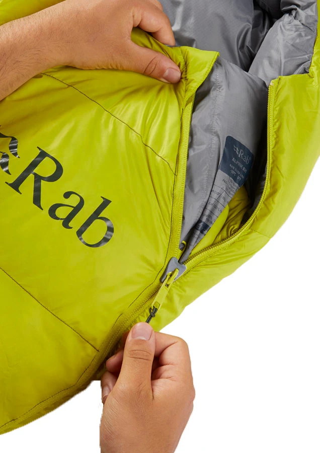 Rab Alpine 800 Lightweight Down Sleeping Bag 10 Rab Alpine 800 Lightweight Down Sleeping Bag - Image 8