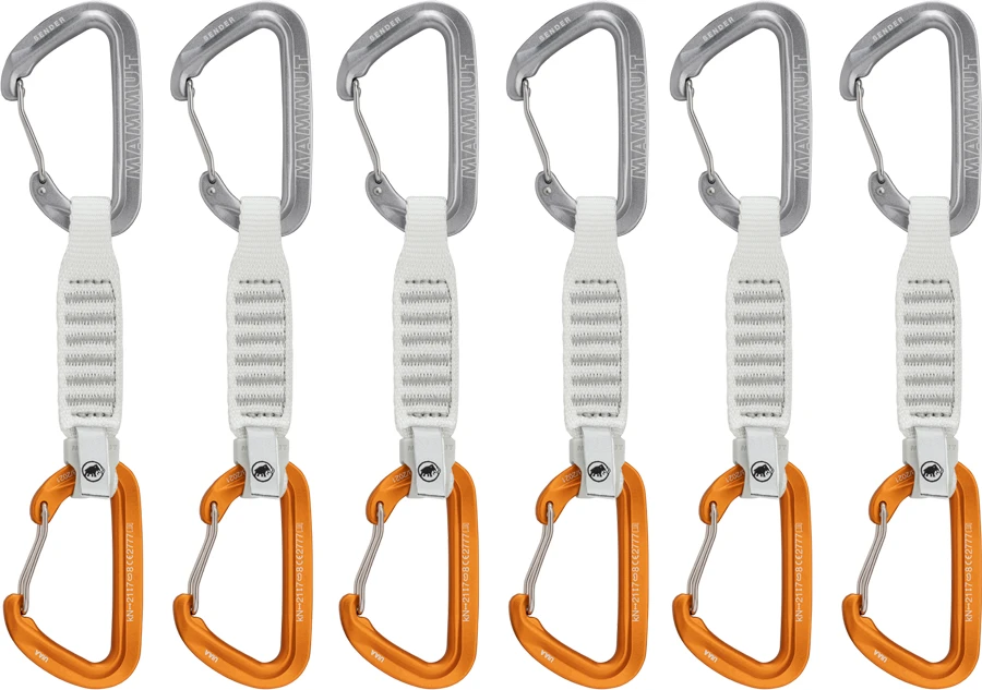 Mammut Sender Wire Gate Quickdraw Set 3 Mammut Sender Wire Gate Quickdraw Set