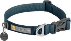 Ruffwear Front Range Collar Webbing Dog Collar -Outdoor Essentials Shop 2545 front range collar blue moon web.41e1707de0ef