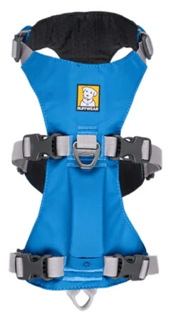 Ruffwear Flagline Lightweight Pet Dog Harness -Outdoor Essentials Shop 30551 Flagline Harness Blue Dusk Overhead SMALL 820x550