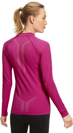 Falke Maximum Warmth Women's Base Layer LS Top 10 Falke Maximum Warmth Women's Base Layer LS Top -Outdoor Essentials Shop 33032 8692 rearview