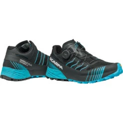 Scarpa Ribelle Run Kalibre ST Trail Running Shoes 10 Scarpa Ribelle Run Kalibre ST Trail Running Shoes -Outdoor Essentials Shop 33083 351 3 06 RIB RUN KAL ST Blk Azu RibelleRunKalibraST Black Azure