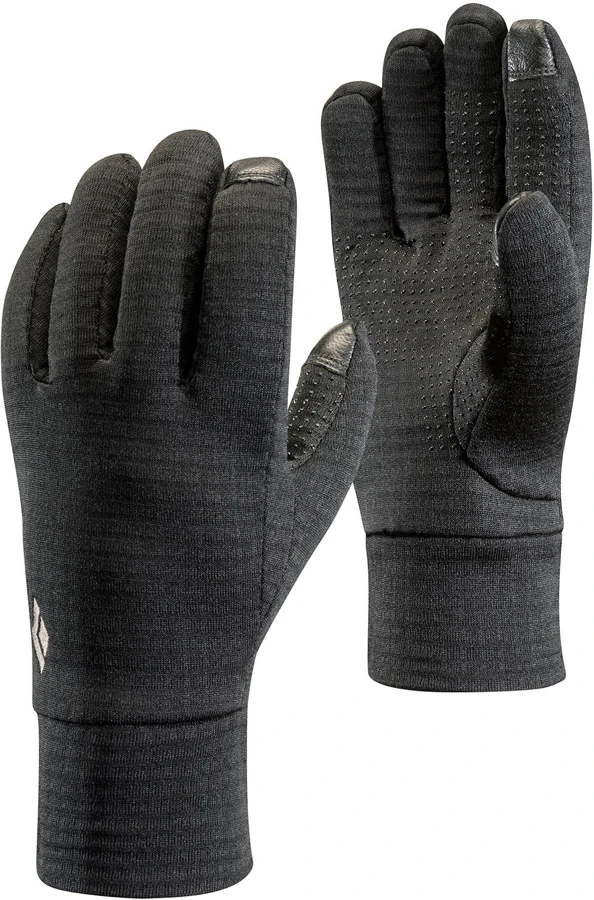 Black Diamond Heavyweight Wool Ski/Snowboard Liner Gloves 3 Black Diamond Heavyweight Wool Ski/Snowboard Liner Gloves