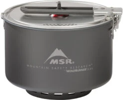 MSR WindBurner Stove System Combo Backpacking Cook Set -Outdoor Essentials Shop 3727d0a4 9813 4cd3 8bf5 f71ce94564e310369 msr sauce pot handle closed