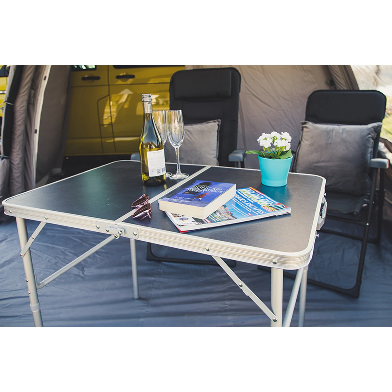 Vango Granite Duo 90 Portable Folding Camping Table 6 Vango Granite Duo 90 Portable Folding Camping Table - Image 4