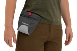 Ruffwear Treat Trader Dog Training Waist-Worn Bag -Outdoor Essentials Shop 48b1ebeb a341 470d a488 689b75597d5f3599 TreatTrader TwilightGray ClipWorn PRINT