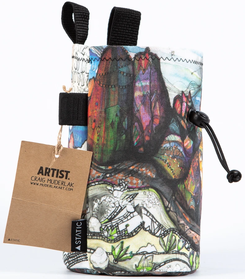 Artist Series Rock Climbing Chalk Bag 5 Artist Series Rock Climbing Chalk Bag - Image 3