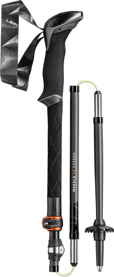 Leki Makalu FX Carbon Adjustable Trekking Poles 4 Leki Makalu FX Carbon Adjustable Trekking Poles - Image 2