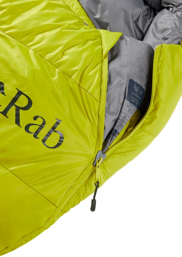 Rab Alpine 800 Lightweight Down Sleeping Bag 9 Rab Alpine 800 Lightweight Down Sleeping Bag - Image 7