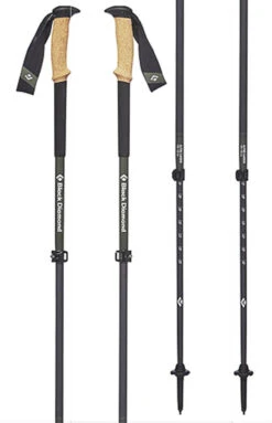 Black Diamond Alpine Carbon Cork Adjustable Trekking Poles