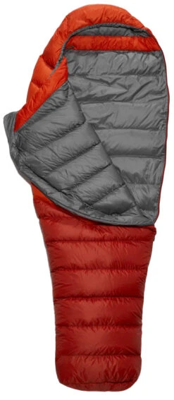 Rab Alpine 200 Ultralight Down Sleeping Bag -Outdoor Essentials Shop 91a6a074 c3e6 46a5 9d67 254cfef94aa5 Alpine 200 Firecracker QSD 26 FCR 03