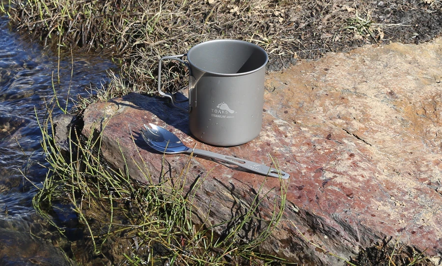Titanium Cup Ultralight Backpackers Mug 14 Titanium Cup Ultralight Backpackers Mug - Image 12