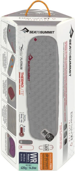 Sea To Summit Ether Light XT Women's Insulated Mat -Outdoor Essentials Shop AMELXTINSWR EtherLightXTInsulatedWomens Regular Packaging 01