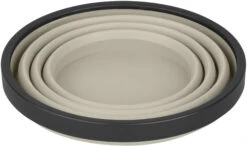 Sea To Summit X-Set 3 Folding Tableware Set -Outdoor Essentials Shop AXSET3OL X Set 3Piece X Mug Sand 07