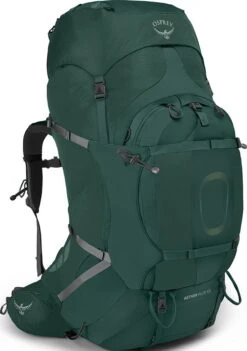 Osprey Aether Plus 100 Expedition Backpack -Outdoor Essentials Shop Aether Plus100 S21 Side Axo Green 1