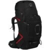 Osprey Aether Plus 70 Expedition Backpack -Outdoor Essentials Shop Aether Plus70 S21 Side Blackcopy