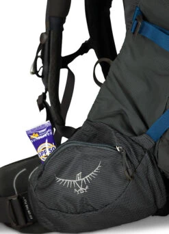 Osprey Aether Plus 70 Expedition Backpack -Outdoor Essentials Shop Aether Plus 70 S21 Detail3 Eclipse Grey