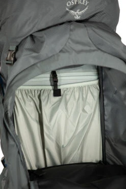 Osprey Aether Plus 70 Expedition Backpack -Outdoor Essentials Shop Aether Plus 70 S21 Detail5 Eclipse Grey