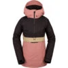 Volcom Ashfield Pullover Women's Ski/Snowboard Jacket 1 Volcom Ashfield Pullover Women's Ski/Snowboard Jacket -Outdoor Essentials Shop AshfieldPulloverEarthPink