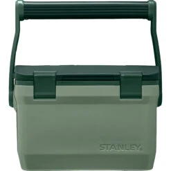 Stanley Easy Carry Outdoor Cooler Camping Coolbox -Outdoor Essentials Shop B2B Web PNG The Easy Carry Outdoor Cooler 7QT Stanley Green Front 1800x1800