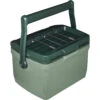 Stanley Easy Carry Outdoor Cooler Camping Coolbox -Outdoor Essentials Shop B2B Web PNG The Easy Carry Outdoor Cooler 7QT Stanley Green Hero Back 1800x1800