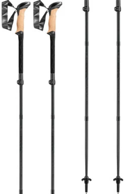 Leki Black Series FX Carbon Folding Trekking Poles