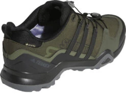 Adidas TERREX Swift R2 GTX Men's Hiking Shoes -Outdoor Essentials Shop CM7497 7 FOOTWEAR Photography BackLateralTopView white