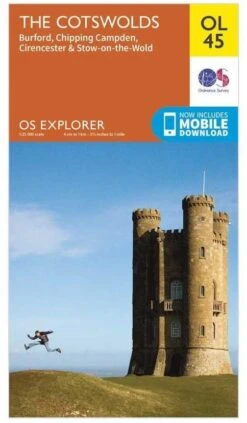 Explorer Area Map -Outdoor Essentials Shop COTSWOLDS1
