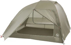 Big Agnes Copper Spur HV UL4 Ultralight Backpacking Tent -Outdoor Essentials Shop CopperSpurHVUL4 OLV FlyOpen