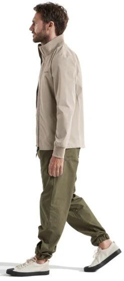 DIDRIKSONS Petro Water Repellent Full-Zip Jacket -Outdoor Essentials Shop DARKBEIGE3