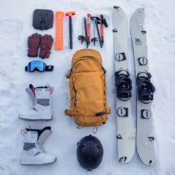Osprey Soelden Technical Snow/Ski Backpack -Outdoor Essentials Shop F23 Soelden42ArtisanYellow 10004570 TomKlocker 8copy