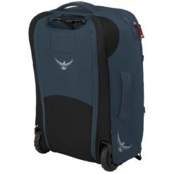 Osprey Farpoint Wheeled Travel Pack/Backpack -Outdoor Essentials Shop FarpointWhlTP36 S22 SideBack2 MutedSpaceBlue 10003698copy
