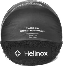 Helinox Fleece Seat Warmer Sunset/Beach Chair Cover -Outdoor Essentials Shop FleeceSeatWarmerForSunset Black62000px
