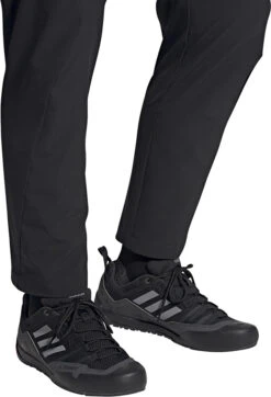 Adidas TERREX Swift Solo Approach Shoes -Outdoor Essentials Shop GZ0331 FTW on model front white