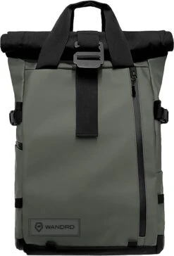 PRVKE V3 Camera Roll Top Backpack -Outdoor Essentials Shop GreenV2 2000xcopy