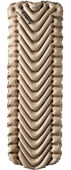 Klymit Insulated Static V Inflatable Sleeping Mat -Outdoor Essentials Shop Klymit InsulatedStaticVRecon WhiteBackground NoValve