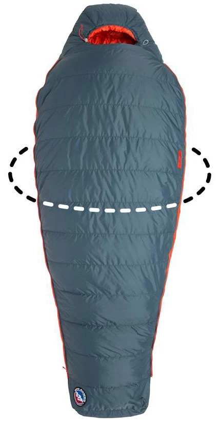 Big Agnes Torchlight 20°F/-7C Expandable Down Sleeping Bag 10 Big Agnes Torchlight 20°F/-7C Expandable Down Sleeping Bag - Image 8
