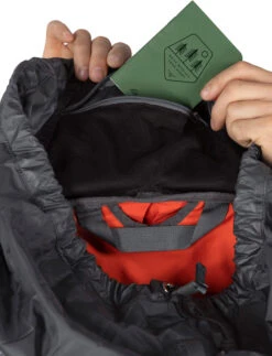 Osprey Mutant 52 Alpine/Climbing Backpack -Outdoor Essentials Shop Mutant52 F22 Detail11 TungstenGrey