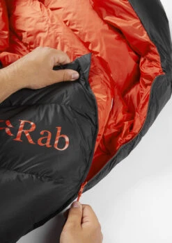 Rab Neutrino Pro 500 Ultralight Down Sleeping Bag 22 Rab Neutrino Pro 500 Ultralight Down Sleeping Bag -Outdoor Essentials Shop NEUTRINO PRO 500 GRANITE QSM 83 GRA 09