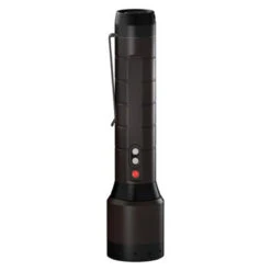 Ledlenser P6R Signature IP68 Rechargeable LED Flashlight -Outdoor Essentials Shop P6R Signature 502189 standard standing back red light 432x432